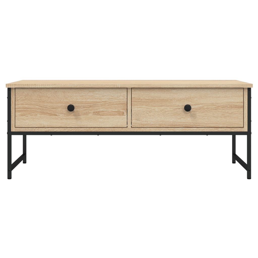 vidaXL Măsuță de cafea, stejar sonoma, 101x49x39,5 cm, lemn prelucrat vidaXL Măsuță de cafea, stejar sonoma, 101x49x39,5 cm, lemn prelucrat