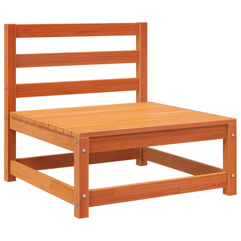 vidaXL Canapele grădină fără cotiere, 2 buc., maro ceruit, 70x70x67 cm vidaXL Canapele grădină fără cotiere, 2 buc., maro ceruit, 70x70x67 cm