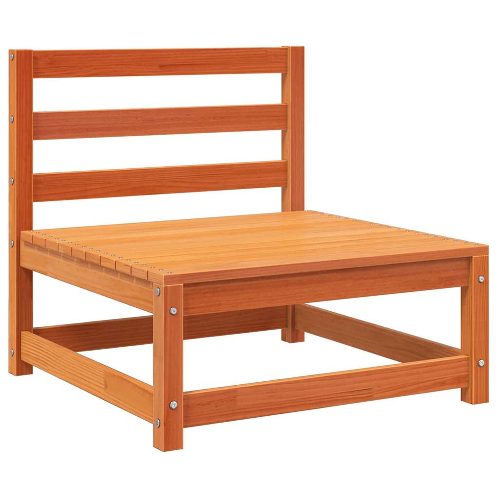 vidaXL Canapele grădină fără cotiere, 3 buc., maro ceruit, 70x70x67 cm vidaXL Canapele grădină fără cotiere, 3 buc., maro ceruit, 70x70x67 cm