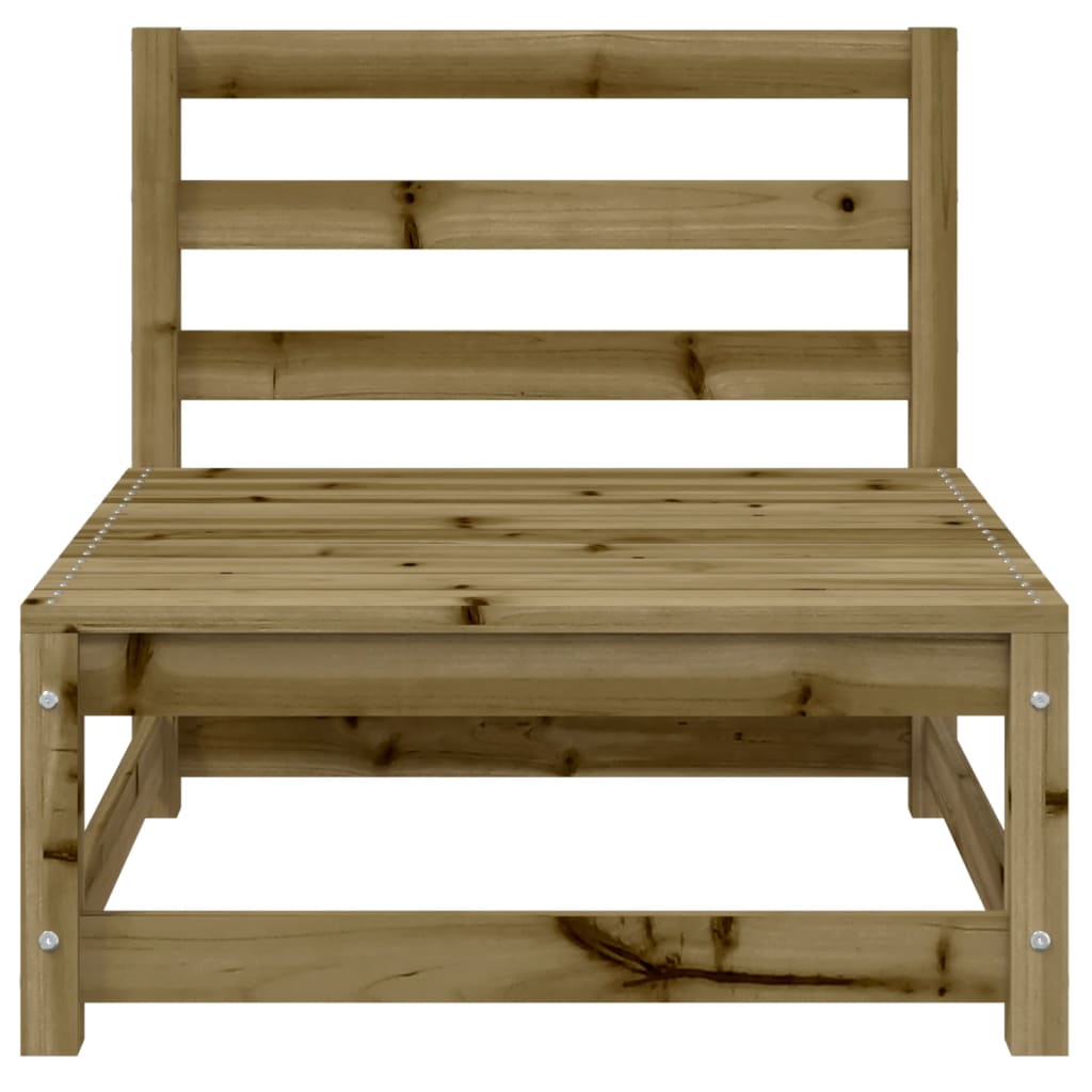 vidaXL Canapele grădină fără cotiere 3 buc. 70x70x67cm lemn pin tratat vidaXL Canapele grădină fără cotiere 3 buc. 70x70x67cm lemn pin tratat