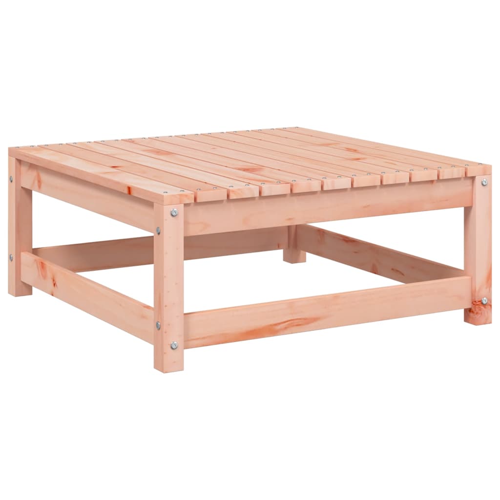 vidaXL Taburet de grădină cu pernă, lemn masiv douglas