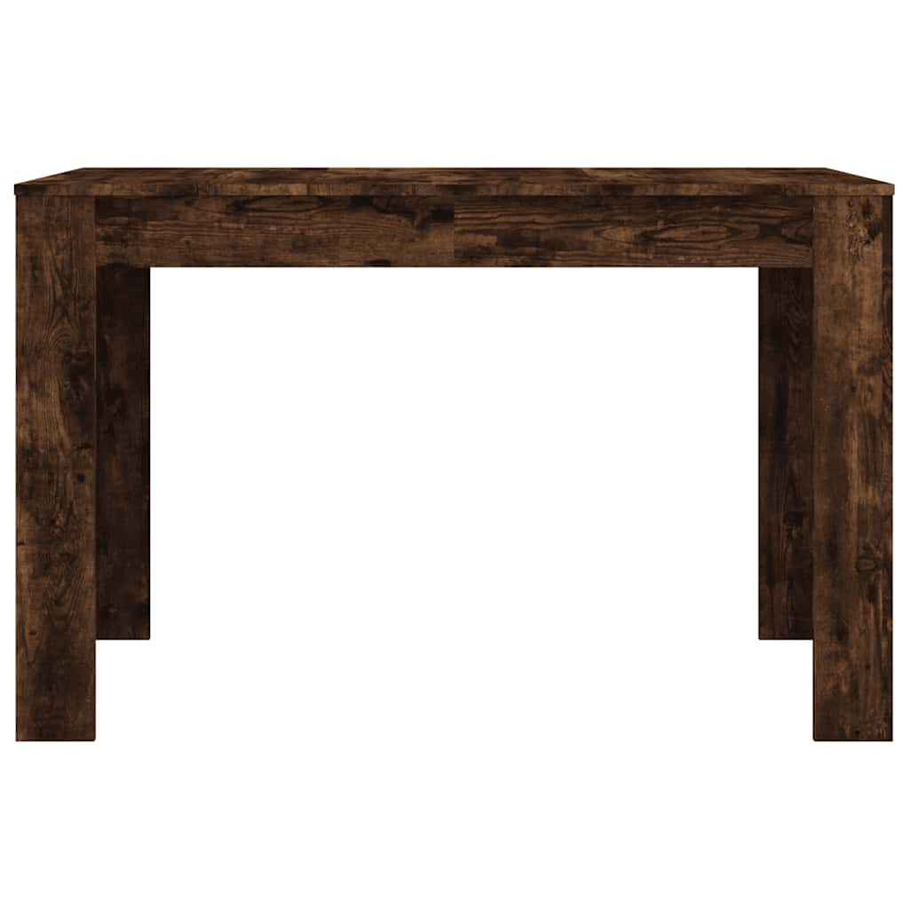 vidaXL Masă de bucătărie, stejar fumuriu, 120x60x76 cm, lemn prelucrat vidaXL Masă de bucătărie, stejar fumuriu, 120x60x76 cm, lemn prelucrat