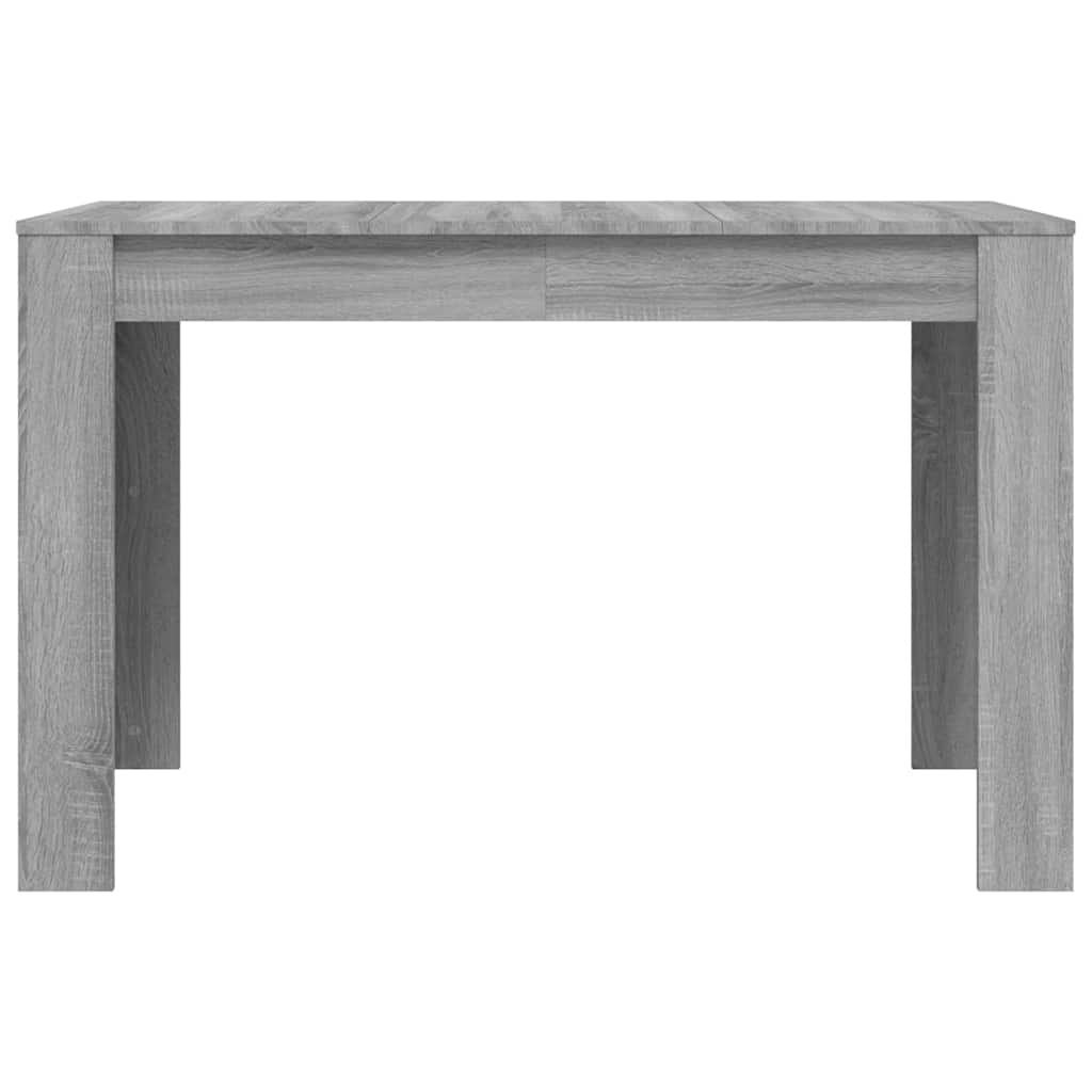 vidaXL Masă de bucătărie, sonoma gri, 120x60x76 cm, lemn prelucrat