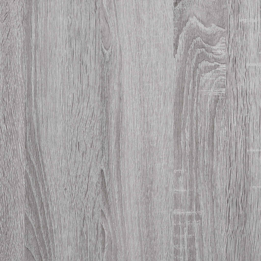vidaXL Masă de bucătărie, sonoma gri, 120x60x76 cm, lemn prelucrat