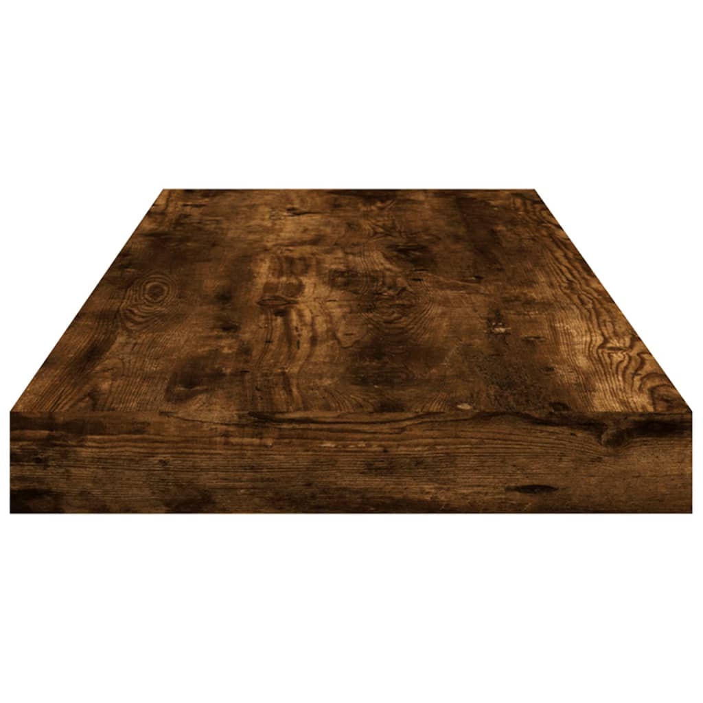 vidaXL Rafturi perete 4 buc. stejar fumuriu 60x10x1,5 cm lemn compozit vidaXL Rafturi perete 4 buc. stejar fumuriu 60x10x1,5 cm lemn compozit