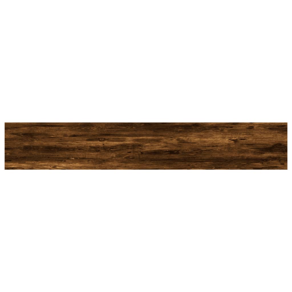 vidaXL Rafturi perete 4 buc. stejar fumuriu 60x10x1,5 cm lemn compozit vidaXL Rafturi perete 4 buc. stejar fumuriu 60x10x1,5 cm lemn compozit