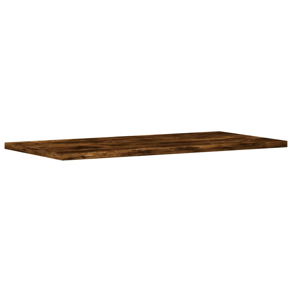 vidaXL Rafturi perete 4 buc. stejar fumuriu 60x20x1,5 cm lemn compozit vidaXL Rafturi perete 4 buc. stejar fumuriu 60x20x1,5 cm lemn compozit