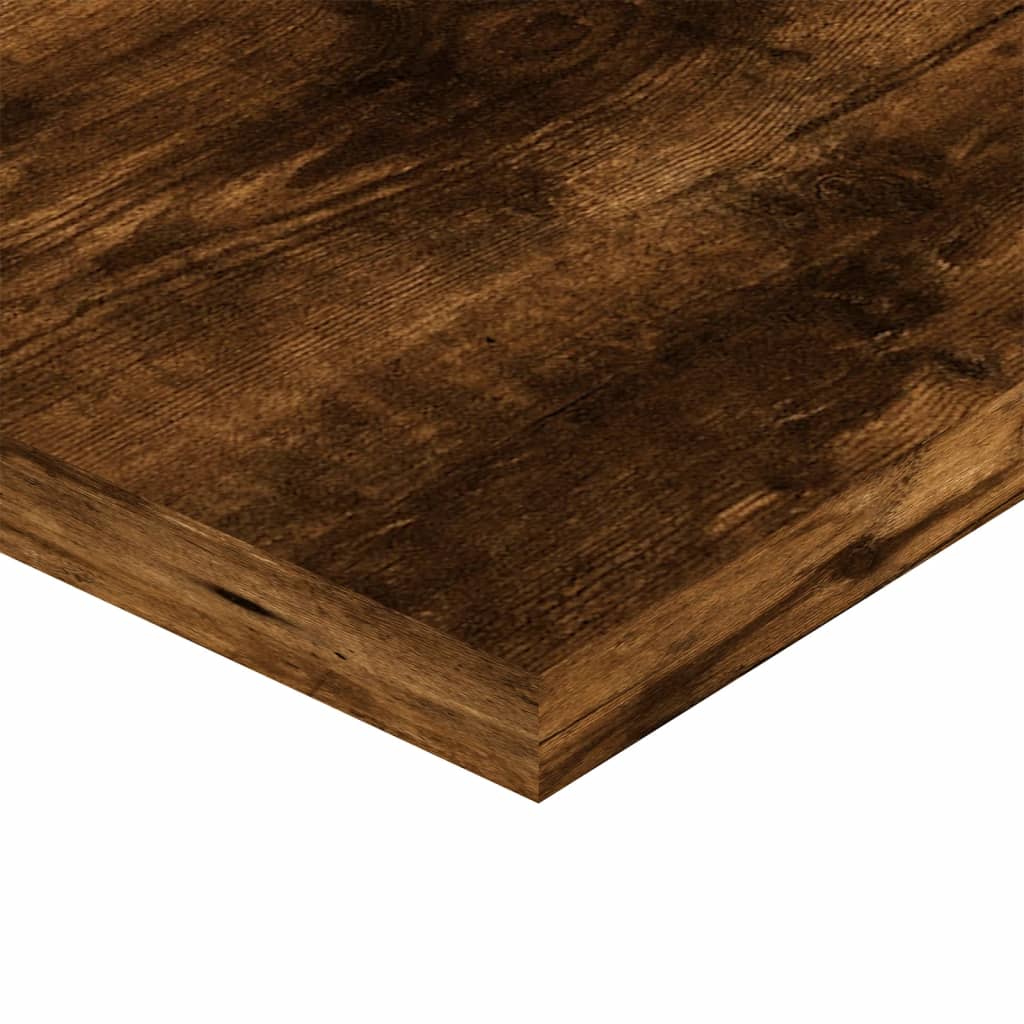 vidaXL Rafturi perete 4 buc. stejar fumuriu 60x20x1,5 cm lemn compozit vidaXL Rafturi perete 4 buc. stejar fumuriu 60x20x1,5 cm lemn compozit