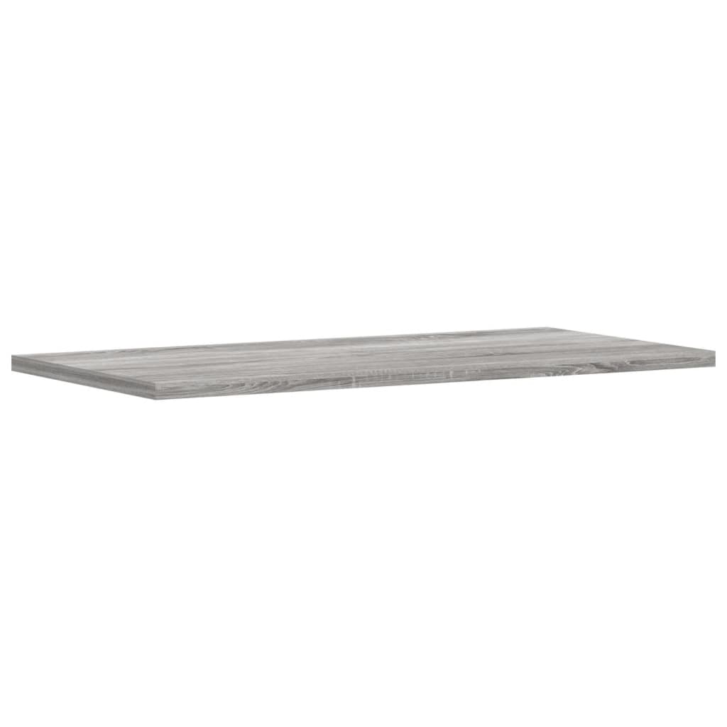 vidaXL Rafturi de perete, 4 buc., gri sonoma, 60x20x1,5 cm, lemn vidaXL Rafturi de perete, 4 buc., gri sonoma, 60x20x1,5 cm, lemn
