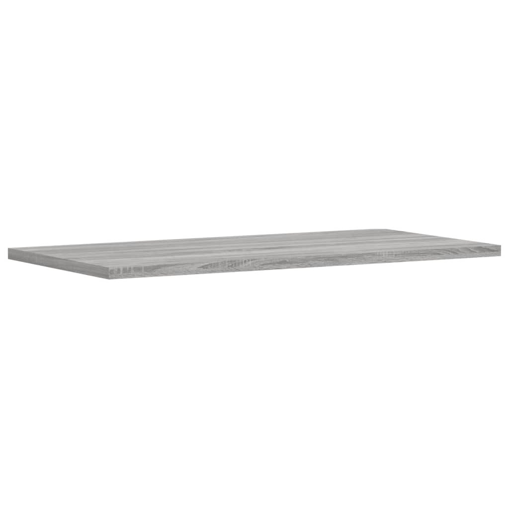 vidaXL Rafturi de perete, 4 buc., gri sonoma, 60x30x1,5 cm, lemn vidaXL Rafturi de perete, 4 buc., gri sonoma, 60x30x1,5 cm, lemn