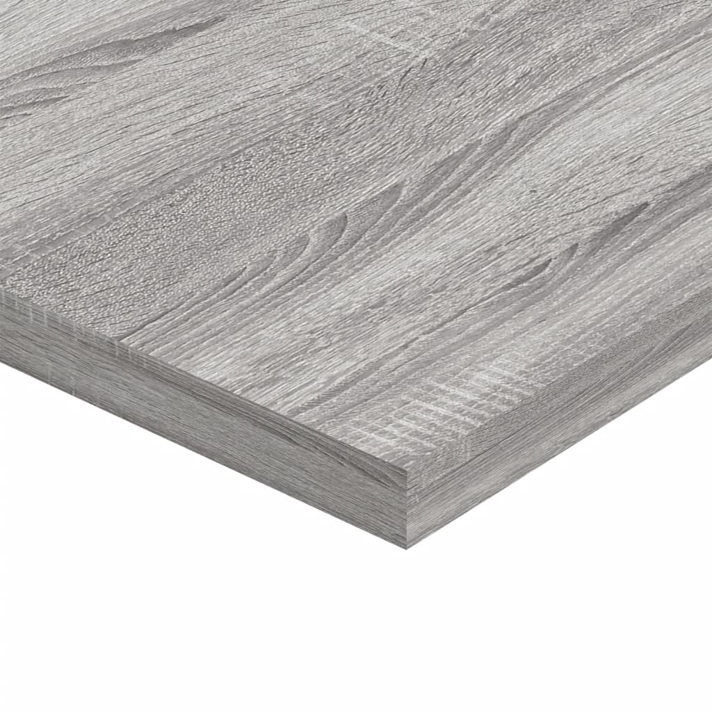 vidaXL Rafturi de perete, 4 buc., gri sonoma, 60x40x1,5 cm, lemn vidaXL Rafturi de perete, 4 buc., gri sonoma, 60x40x1,5 cm, lemn