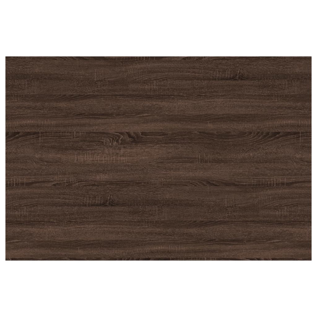 vidaXL Rafturi de perete, 4 buc., stejar maro, 60x40x1,5 cm, lemn vidaXL Rafturi de perete, 4 buc., stejar maro, 60x40x1,5 cm, lemn