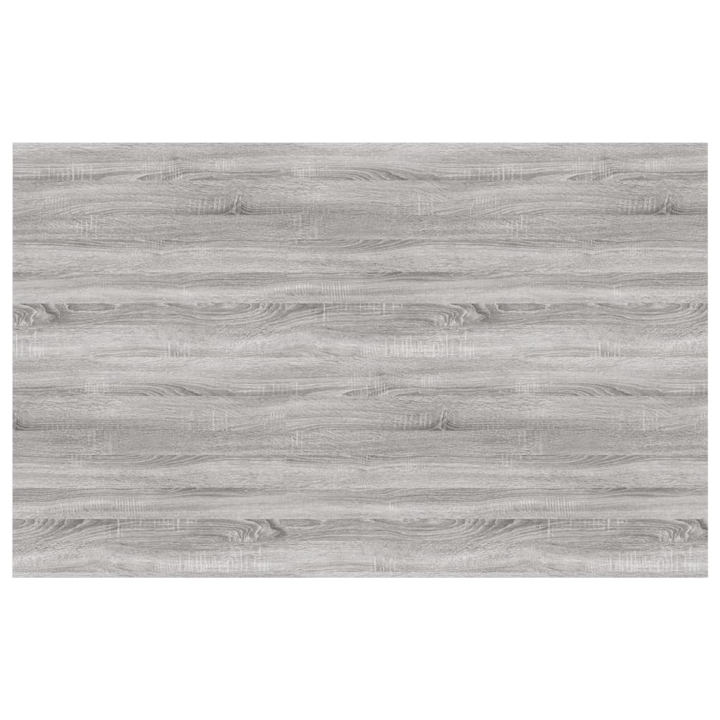 vidaXL Rafturi de perete, 4 buc., gri sonoma, 80x50x1,5 cm, lemn vidaXL Rafturi de perete, 4 buc., gri sonoma, 80x50x1,5 cm, lemn