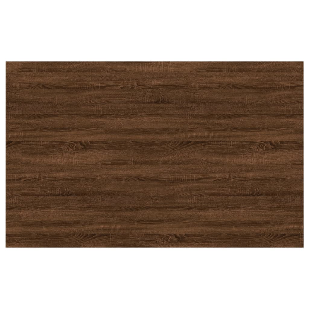 vidaXL Rafturi de perete, 4 buc., stejar maro, 80x50x1,5 cm, lemn vidaXL Rafturi de perete, 4 buc., stejar maro, 80x50x1,5 cm, lemn