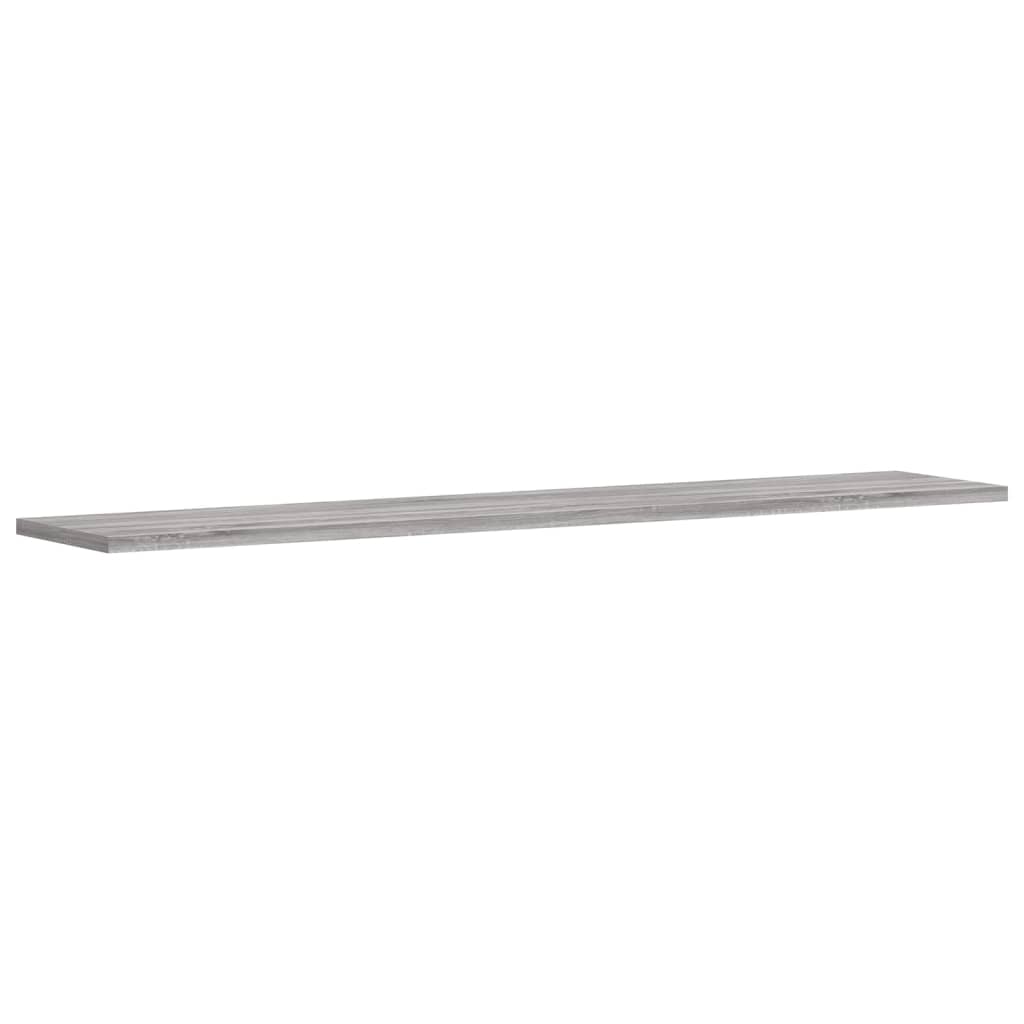 vidaXL Rafturi de perete, 4 buc., gri sonoma, 100x20x1,5 cm, lemn vidaXL Rafturi de perete, 4 buc., gri sonoma, 100x20x1,5 cm, lemn