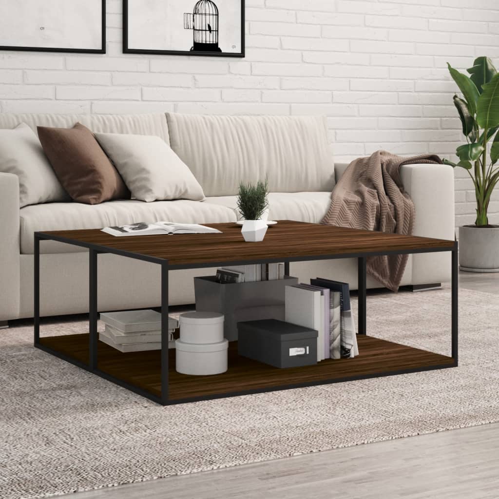 vidaXL Rafturi de perete, 4 buc., stejar maro, 100x50x1,5 cm, lemn vidaXL Rafturi de perete, 4 buc., stejar maro, 100x50x1,5 cm, lemn