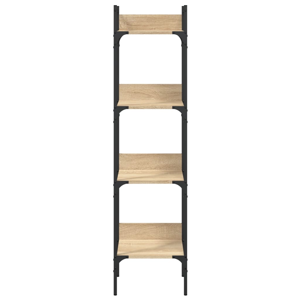 vidaXL Bibliotecă 4 niveluri, stejar sonoma, 35x30x138,5 cm vidaXL Bibliotecă 4 niveluri, stejar sonoma, 35x30x138,5 cm