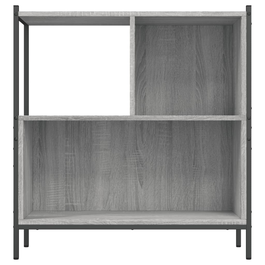 vidaXL Bibliotecă, gri sonoma, 72x28x77,5 cm, lemn prelucrat vidaXL Bibliotecă, gri sonoma, 72x28x77,5 cm, lemn prelucrat