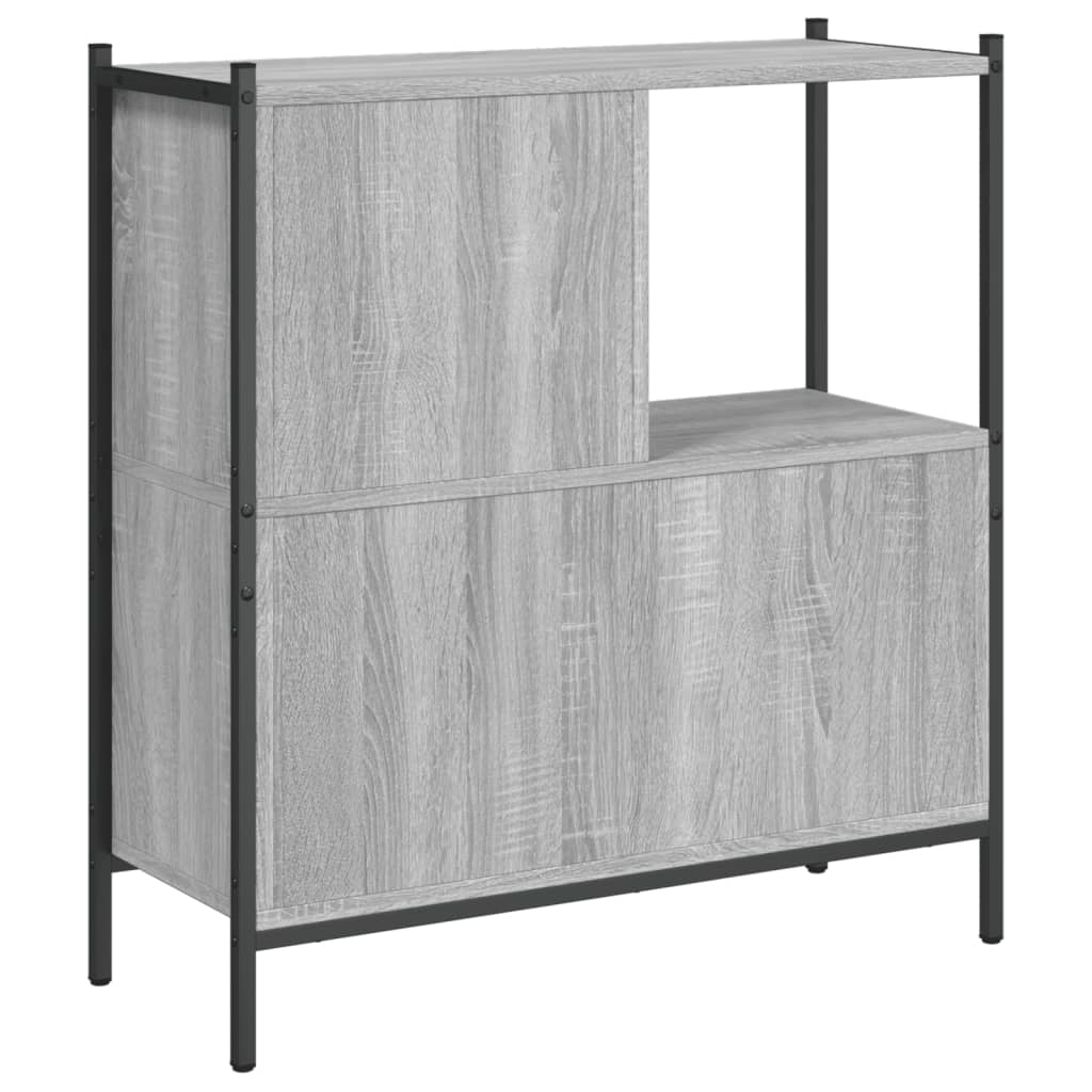 vidaXL Bibliotecă, gri sonoma, 72x28x77,5 cm, lemn prelucrat vidaXL Bibliotecă, gri sonoma, 72x28x77,5 cm, lemn prelucrat