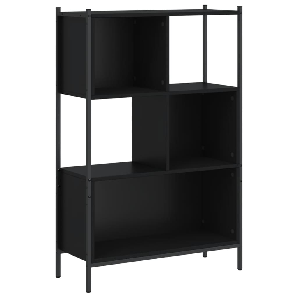 vidaXL Bibliotecă, negru, 72x28x109 cm, lemn prelucrat vidaXL Bibliotecă, negru, 72x28x109 cm, lemn prelucrat