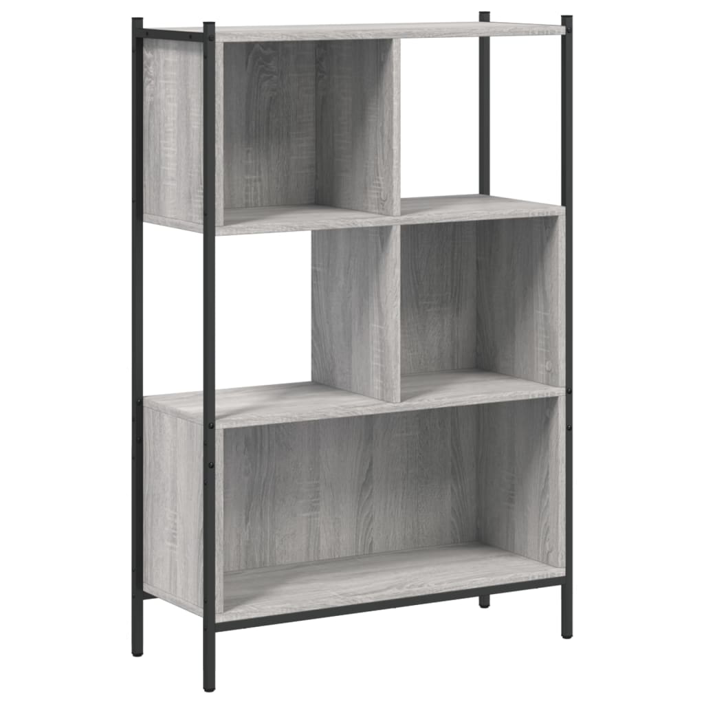 vidaXL Bibliotecă, gri sonoma, 72x28x109 cm, lemn prelucrat vidaXL Bibliotecă, gri sonoma, 72x28x109 cm, lemn prelucrat