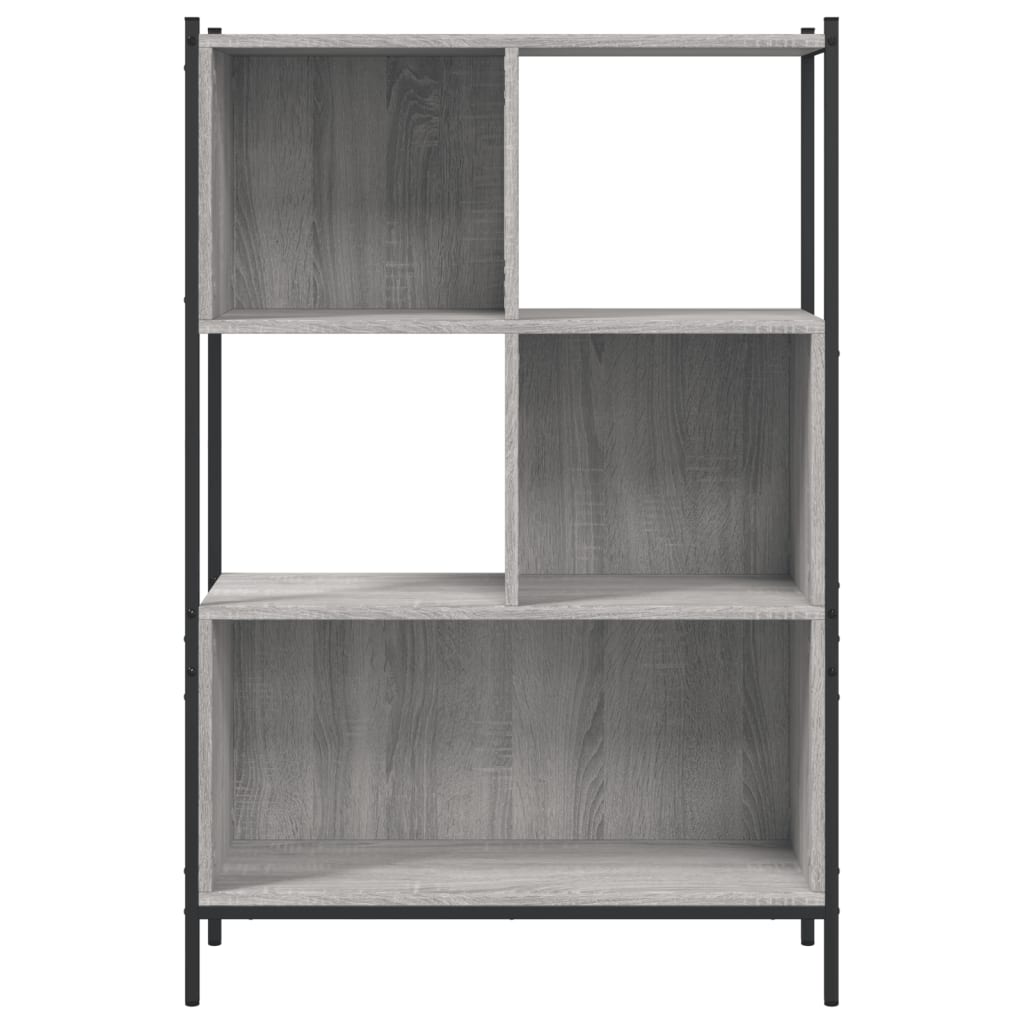 vidaXL Bibliotecă, gri sonoma, 72x28x109 cm, lemn prelucrat vidaXL Bibliotecă, gri sonoma, 72x28x109 cm, lemn prelucrat