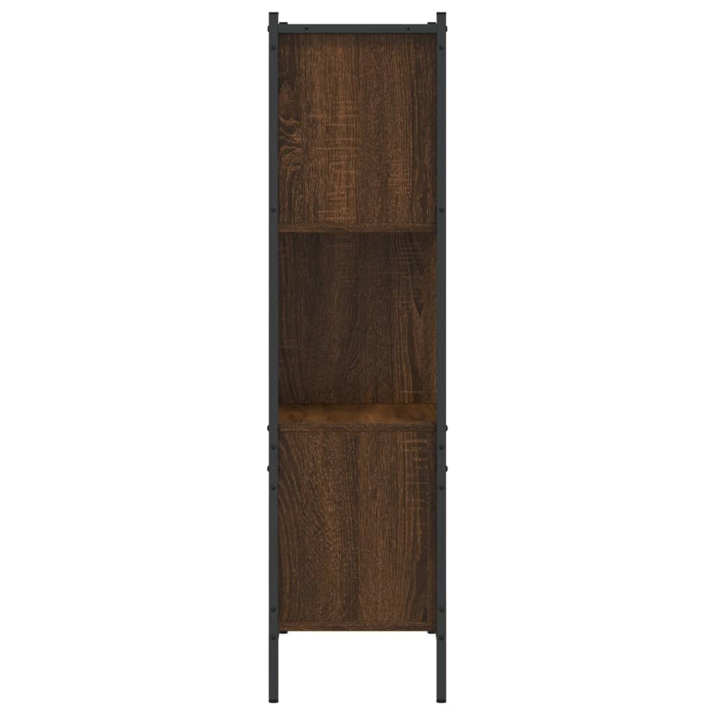 vidaXL Bibliotecă, stejar maro, 72x28x109 cm, lemn prelucrat vidaXL Bibliotecă, stejar maro, 72x28x109 cm, lemn prelucrat
