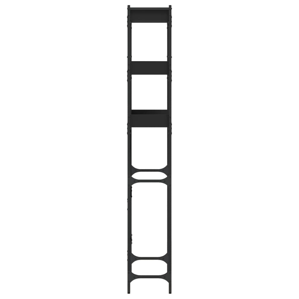 vidaXL Dulap mașină de spălat, negru, 67x25x163 cm lemn prelucrat vidaXL Dulap mașină de spălat, negru, 67x25x163 cm lemn prelucrat