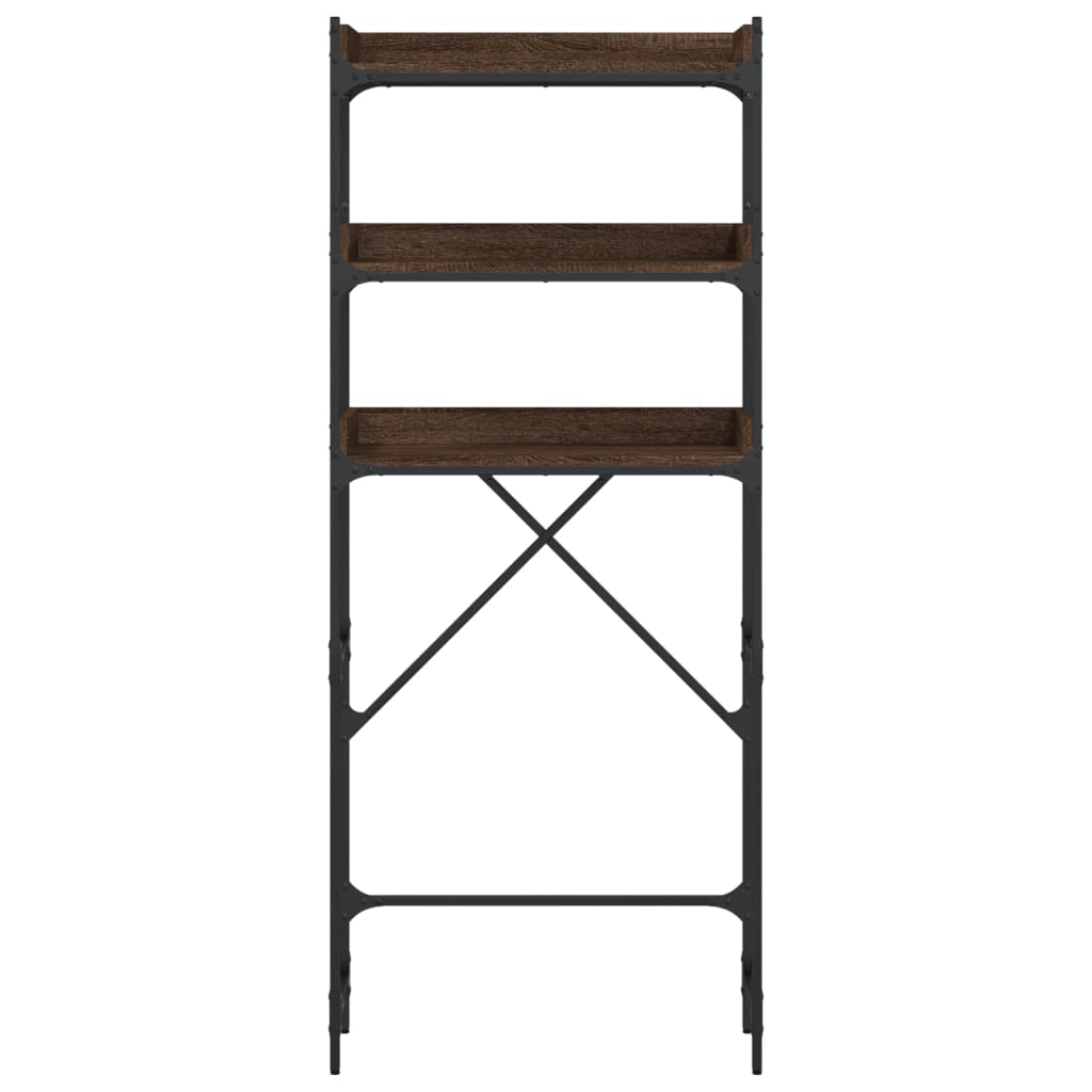 vidaXL Dulap mașină de spălat, stejar maro, 67x25x163cm lemn prelucrat vidaXL Dulap mașină de spălat, stejar maro, 67x25x163cm lemn prelucrat