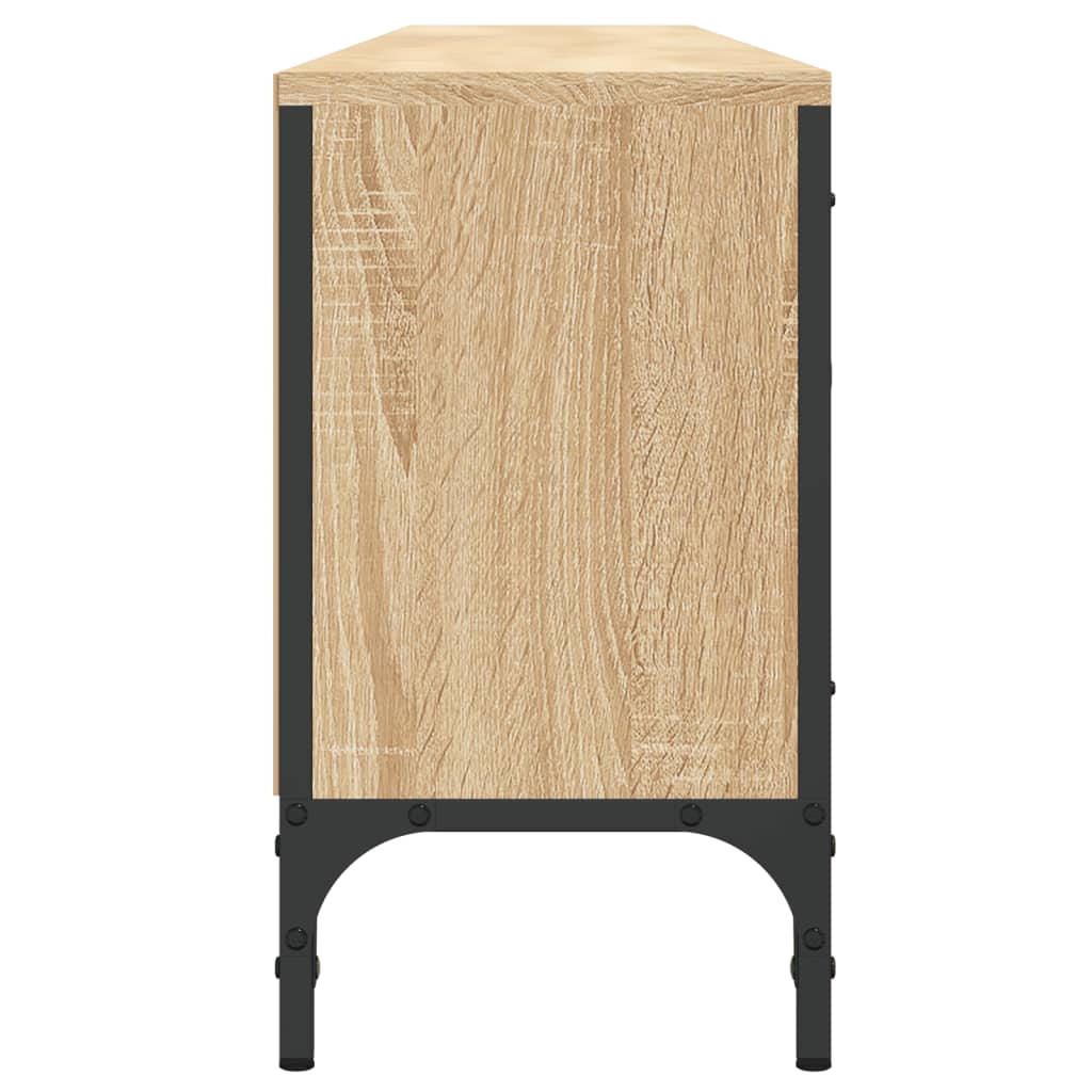 vidaXL Comodă TV cu sertar, stejar sonoma, 200x25x44 cm lemn prelucrat vidaXL Comodă TV cu sertar, stejar sonoma, 200x25x44 cm lemn prelucrat