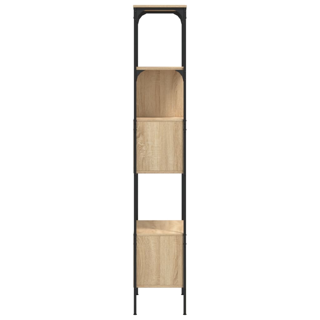vidaXL Bibliotecă cu 5 niveluri, stejar sonoma, 76x33x188,5 cm, lemn vidaXL Bibliotecă cu 5 niveluri, stejar sonoma, 76x33x188,5 cm, lemn