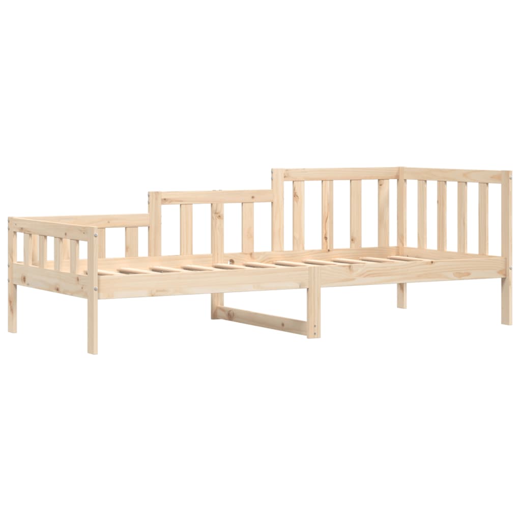 vidaXL Pat de zi fără saltea, 90x190 cm, lemn masiv de pin