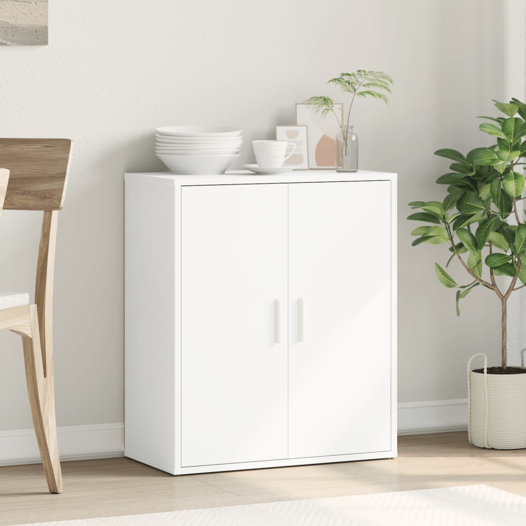 vidaXL Dulap, alb, 60x31x70 cm, lemn prelucrat