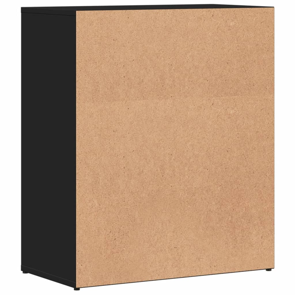 vidaXL Dulap, negru, 60x31x70 cm, lemn prelucrat