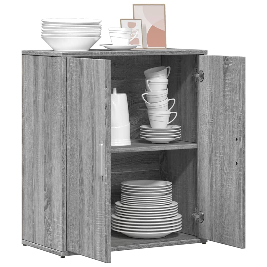 vidaXL Dulap, gri sonoma, 60x31x70 cm, lemn prelucrat