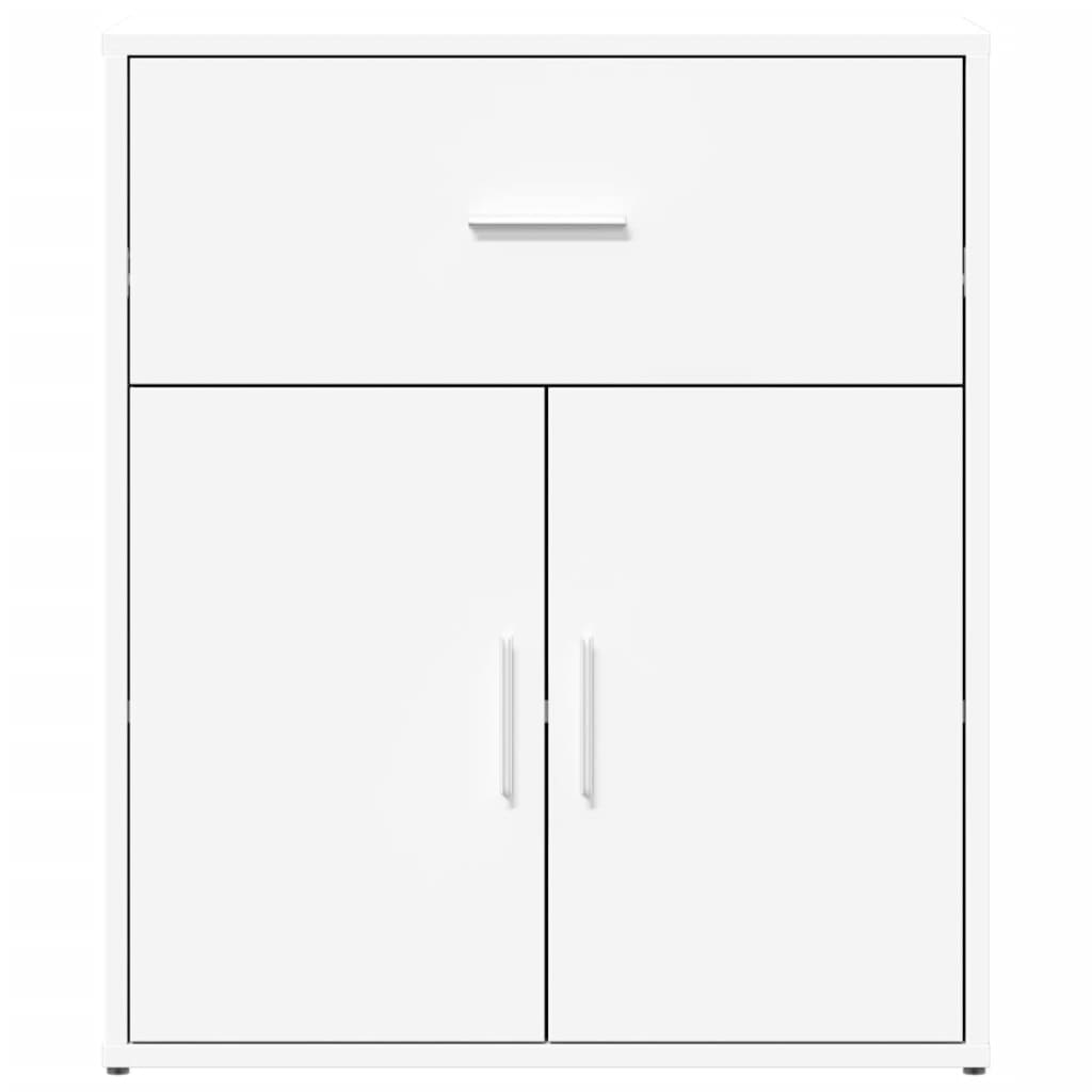 vidaXL Dulap, alb, 60x31x70 cm, lemn prelucrat