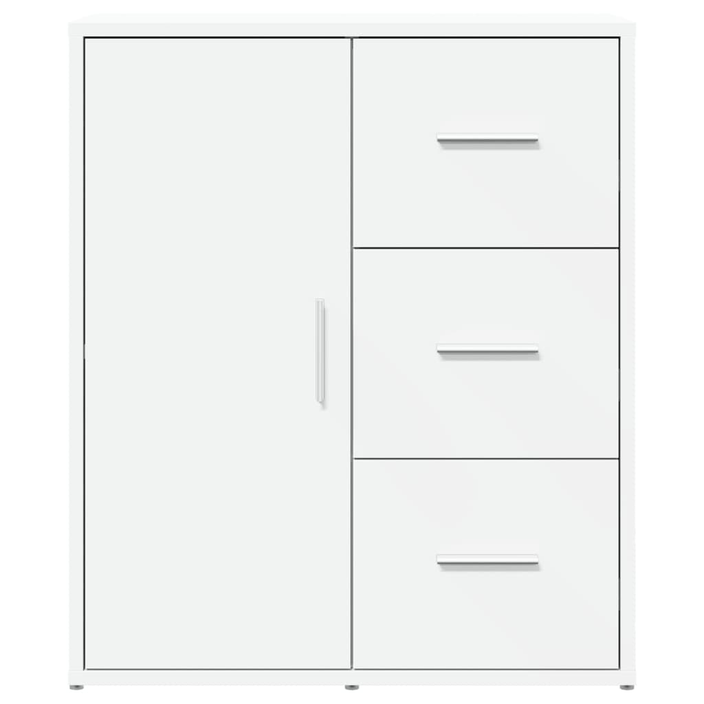 vidaXL Dulap, alb, 60x31x70 cm, lemn prelucrat