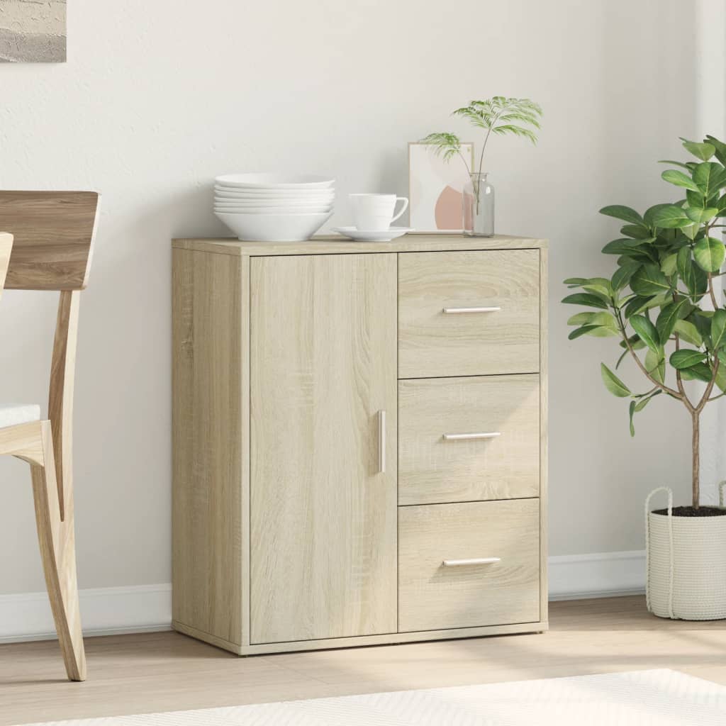 vidaXL Dulap, stejar sonoma, 60x31x70 cm, lemn prelucrat