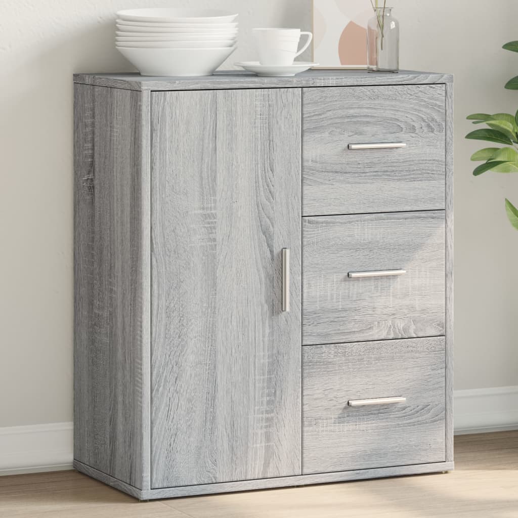 vidaXL Dulap, gri sonoma, 60x31x70 cm, lemn prelucrat vidaXL Dulap, gri sonoma, 60x31x70 cm, lemn prelucrat
