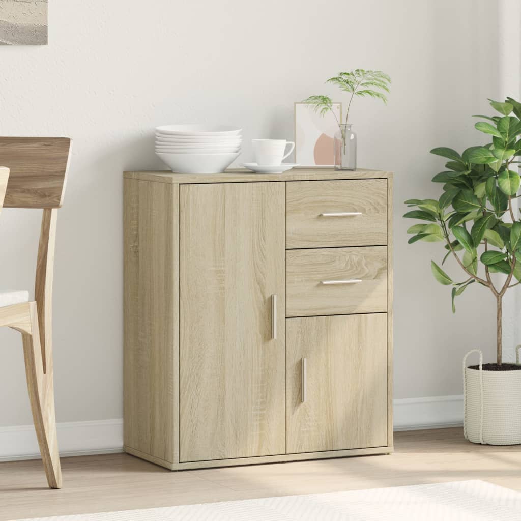 vidaXL Dulap, stejar sonoma, 60x31x70 cm, lemn prelucrat