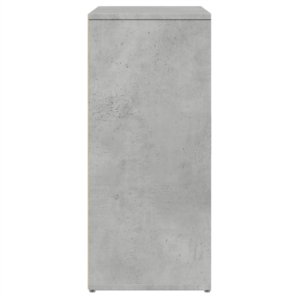 vidaXL Dulap, gri beton, 60x31x70 cm, lemn prelucrat