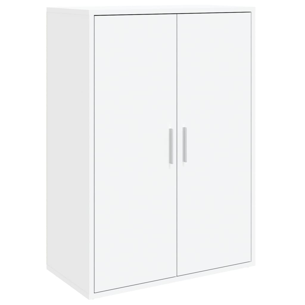 vidaXL Dulap, alb, 60x31x84 cm, lemn prelucrat