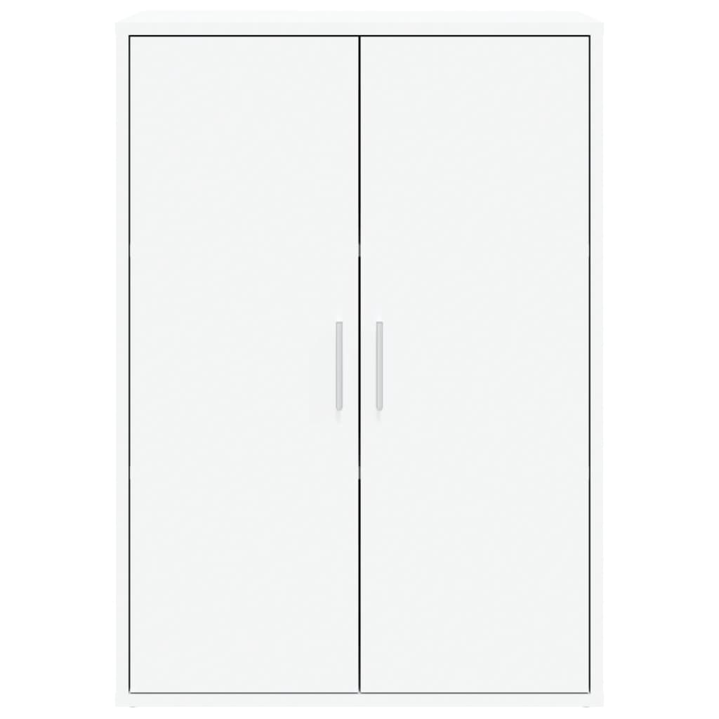 vidaXL Dulap, alb, 60x31x84 cm, lemn prelucrat