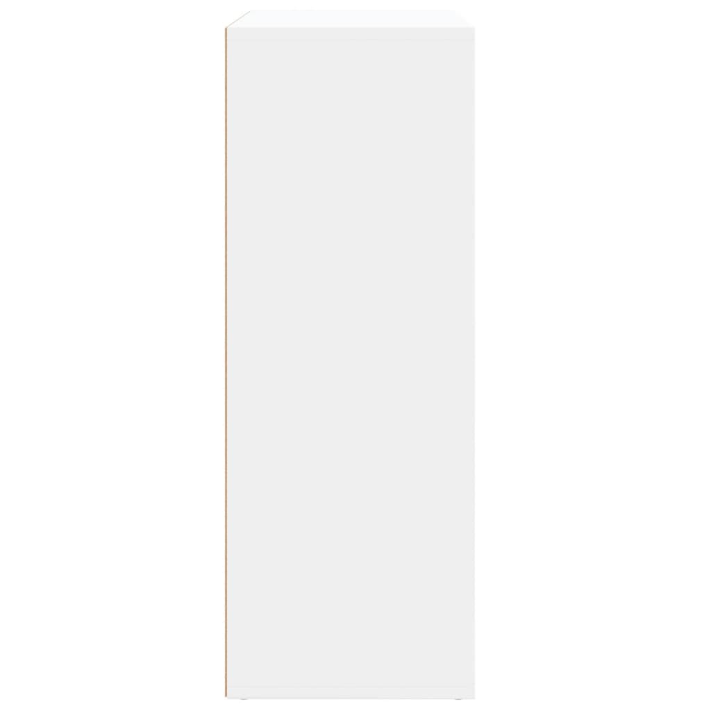 vidaXL Dulap, alb, 60x31x84 cm, lemn prelucrat