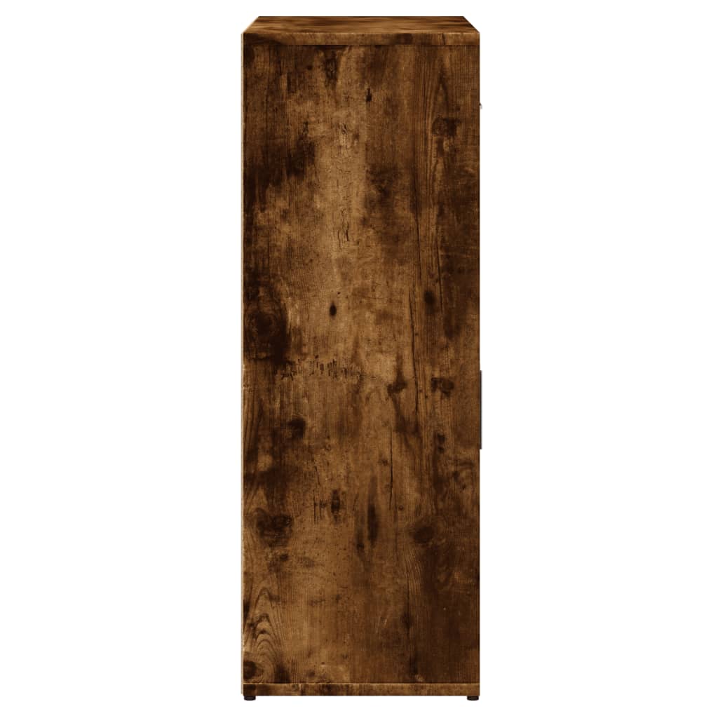 vidaXL Servantă, stejar fumuriu, 60x30x84 cm, lemn compozit