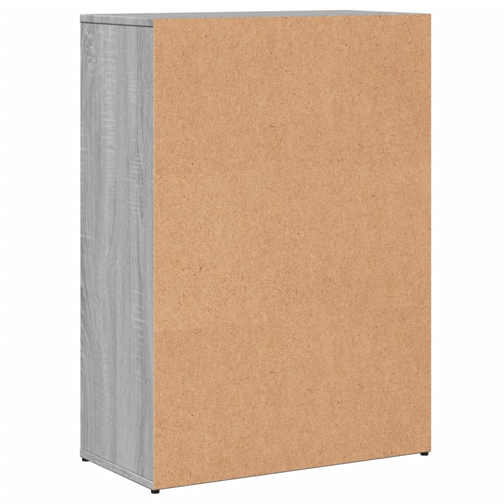 vidaXL Servantă, gri sonoma, 60x30x84 cm, lemn compozit vidaXL Servantă, gri sonoma, 60x30x84 cm, lemn compozit