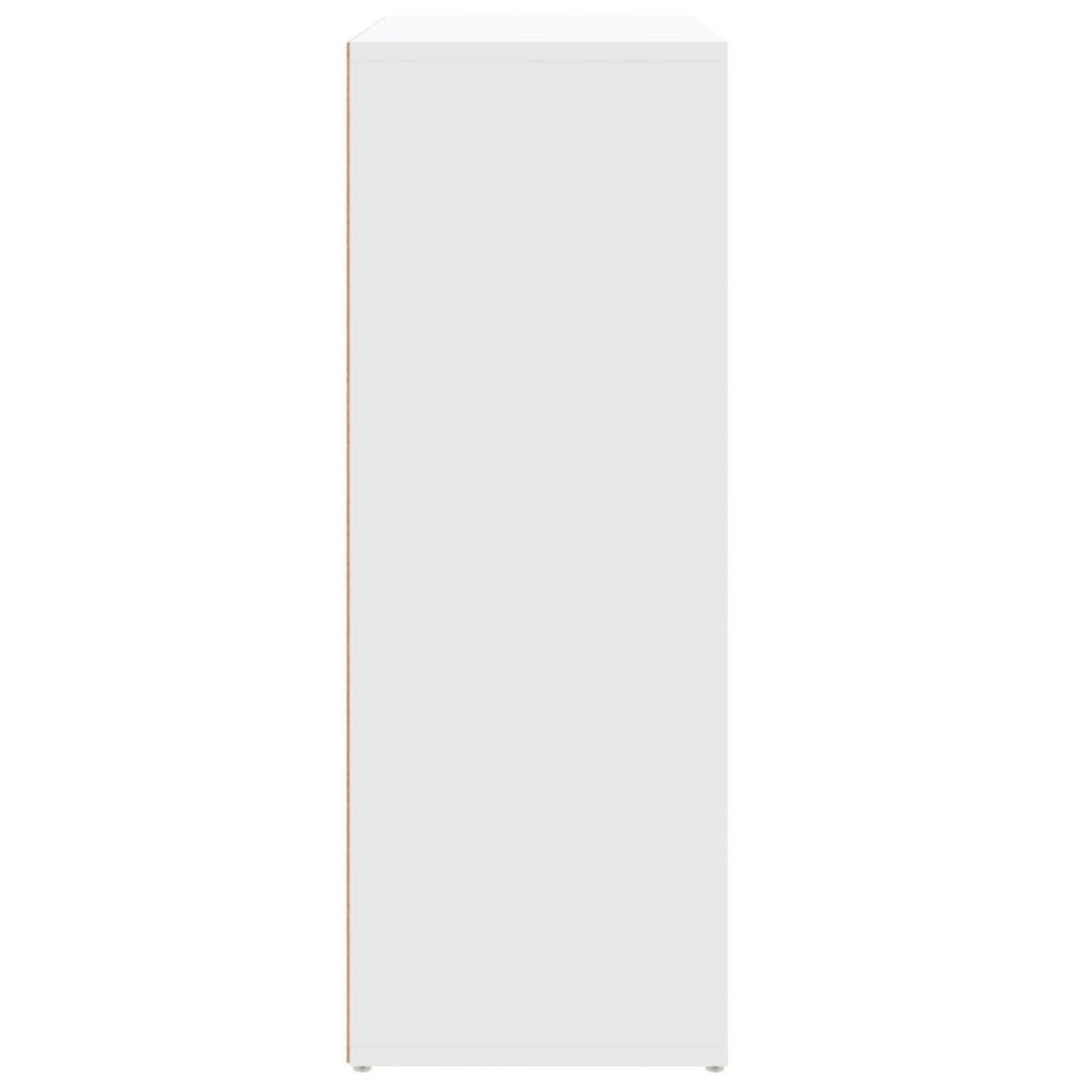 vidaXL Servantă, alb, 60x31x84 cm, lemn prelucrat