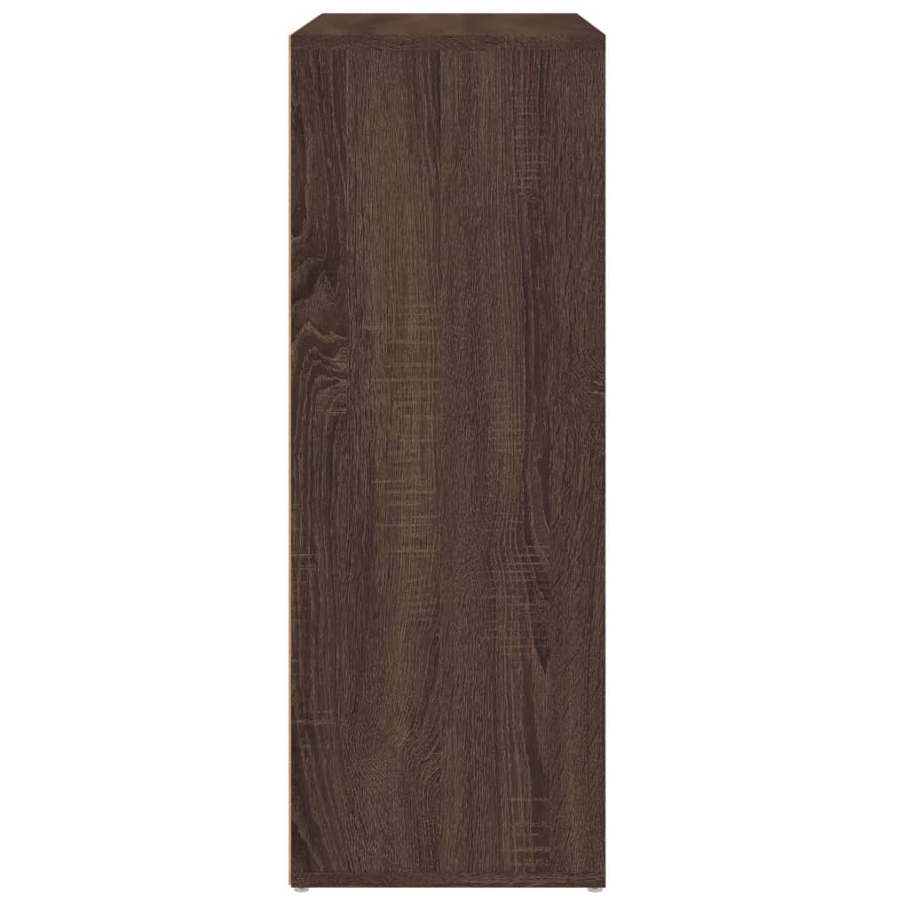 vidaXL Servantă, stejar maro, 60x31x84 cm, lemn prelucrat