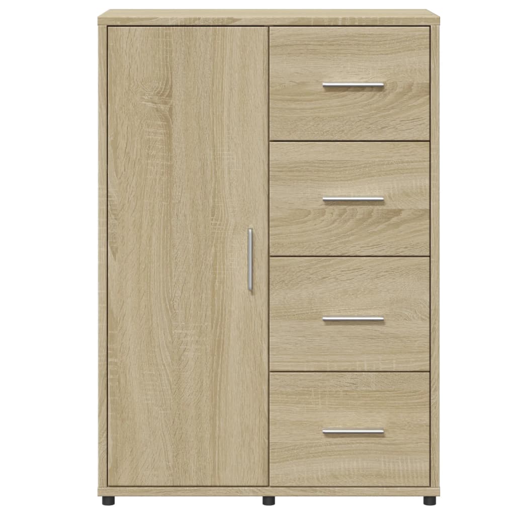 vidaXL Servantă, stejar sonoma, 60x31x84 cm, lemn compozit vidaXL Servantă, stejar sonoma, 60x31x84 cm, lemn compozit