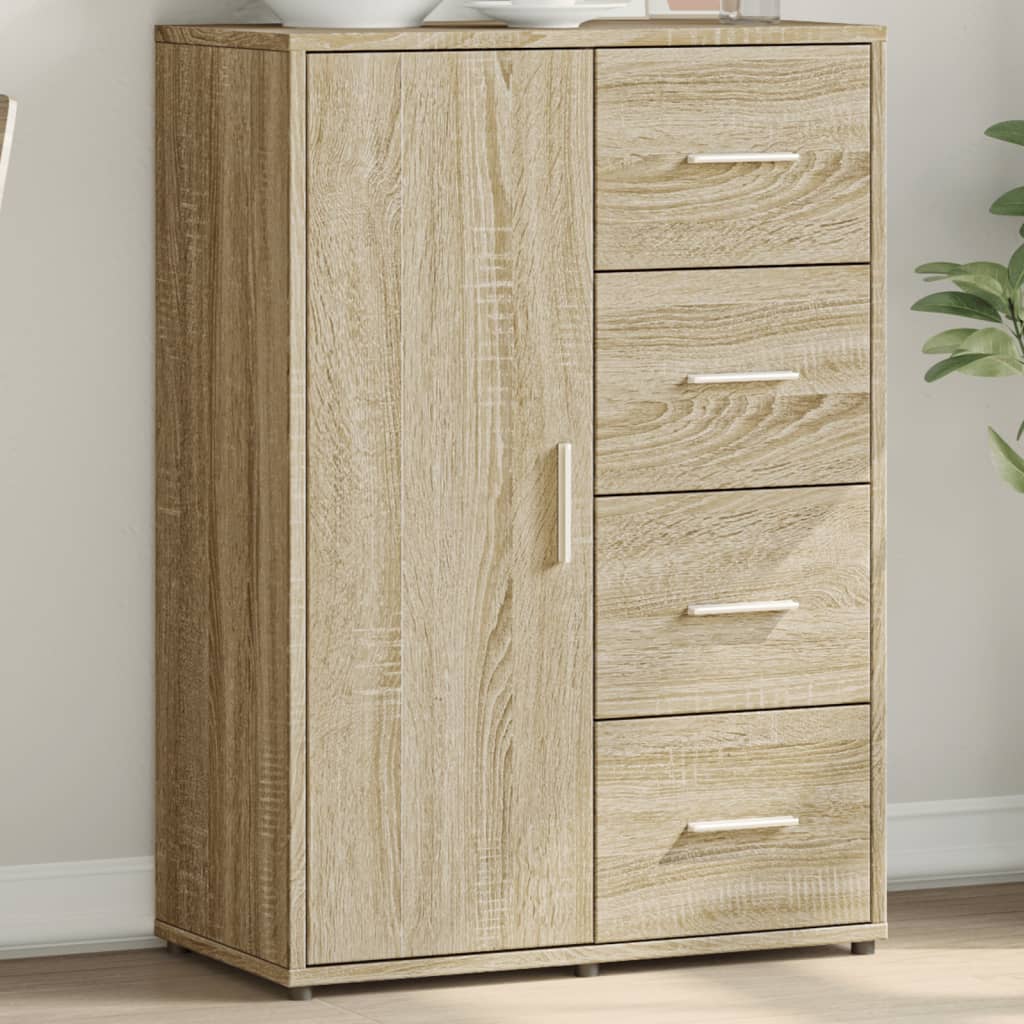 vidaXL Servantă, stejar sonoma, 60x31x84 cm, lemn compozit vidaXL Servantă, stejar sonoma, 60x31x84 cm, lemn compozit